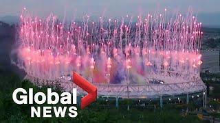 Euro 2020 kicks off with colourful fireworks above Stadio Olympico
